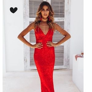 Formal Hello Molly Sequin dress